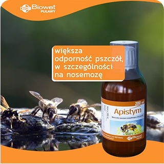 Apistym większa odporność pszczół