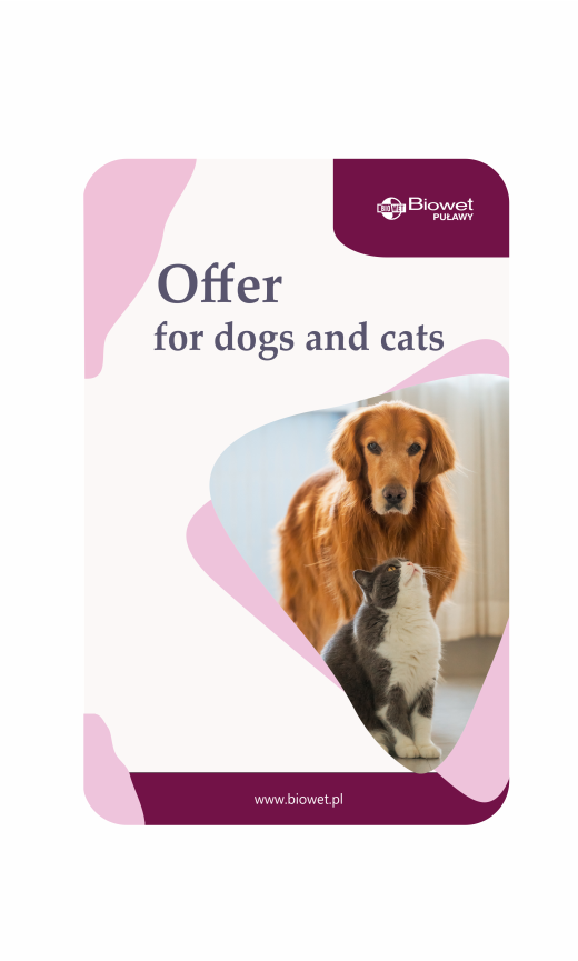 Small animal product catalog