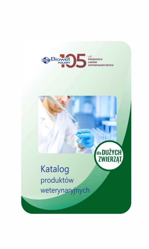 Katalog produktów dla dużych zwierząt